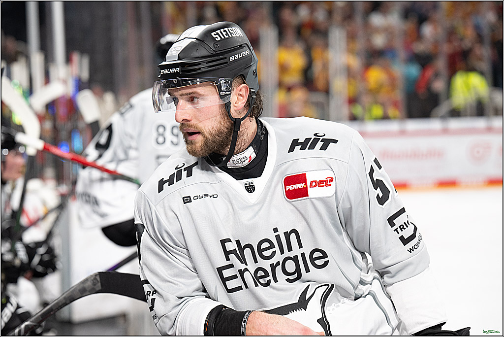 PENNY DEL; Duesseldorfer EG- Koelner Haie; Duesseldorf, 24.01.2025